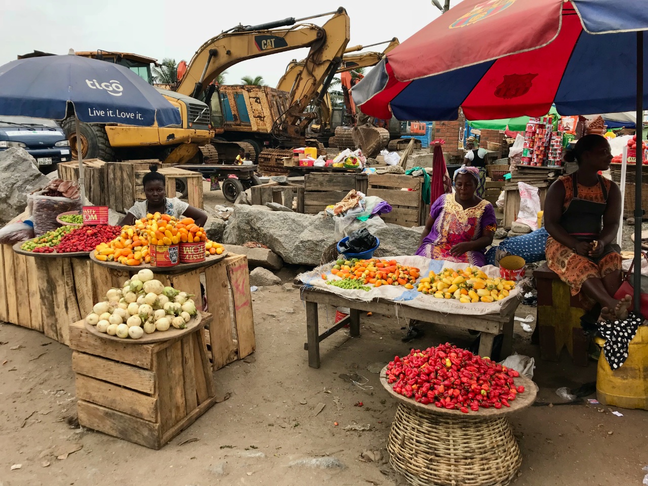 Fruit Vendors. 