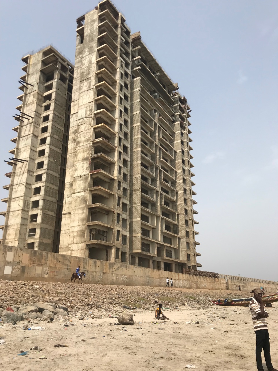 Unfinished Buildings. 